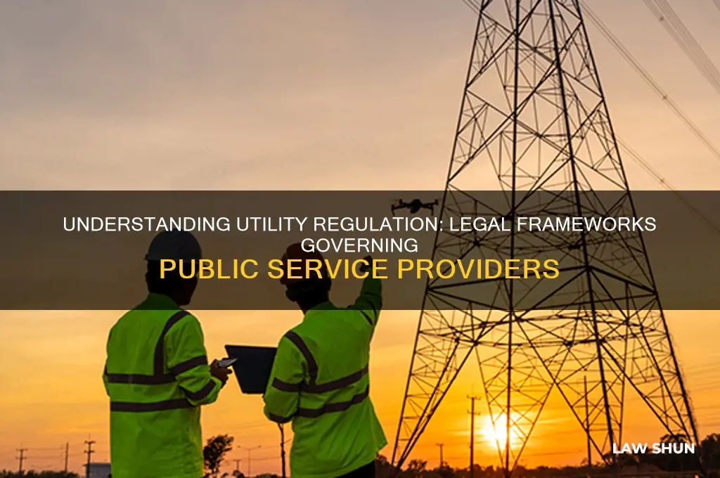 what category of law related to regulation of utility companies