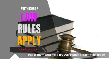 Choice of Law: Rules and Applications