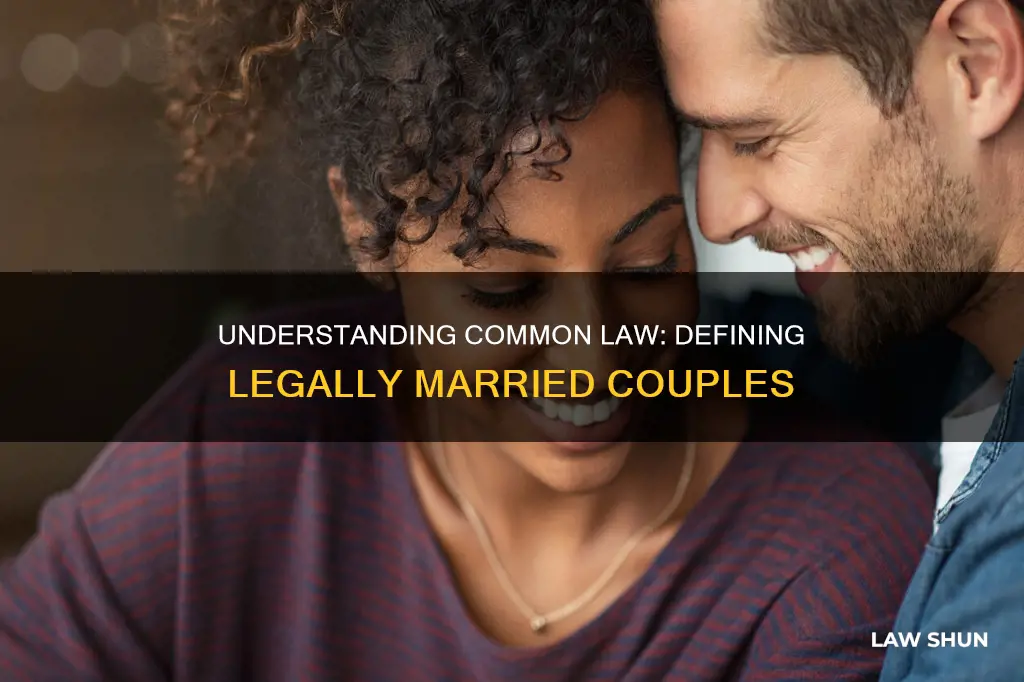 what classifies a person as common law