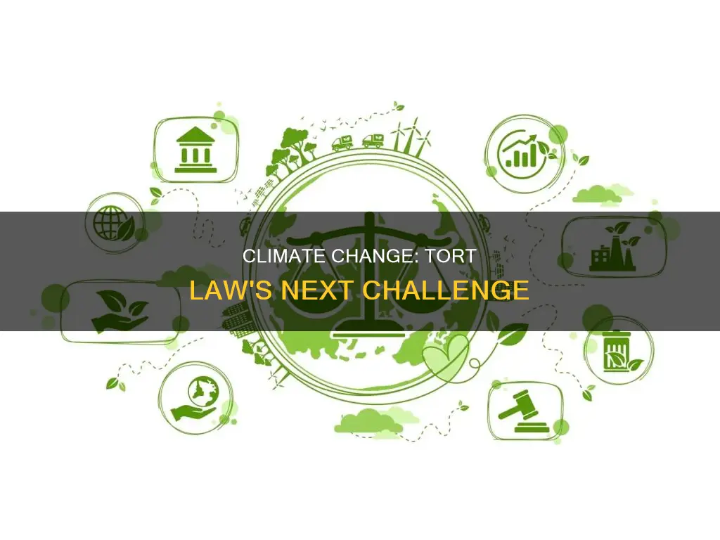 what climate change can do about tort law