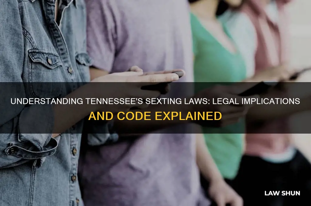 what code of law is sexting in tn