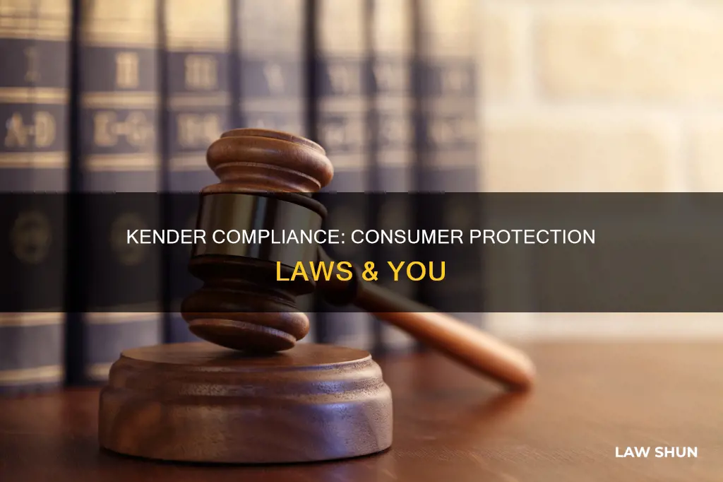 what collection laws apply to original kenders to protect consumers