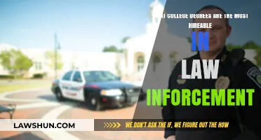 Top College Degrees for Law Enforcement Careers: A Hiring Guide