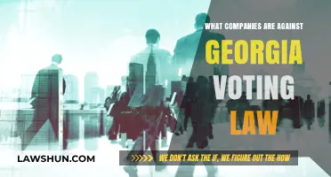 Georgia Voting Law: Which Companies Are Taking a Stand?