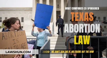 Texas Abortion Law: Uncovering Corporate Co-Sponsors