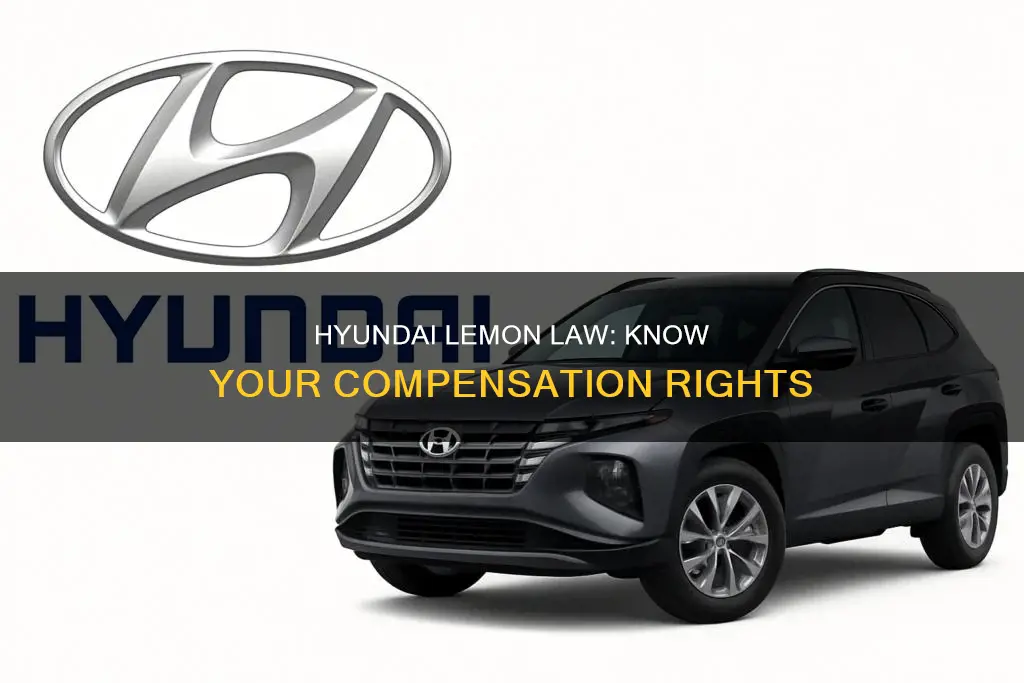 what compensation can i get for lemon law hyundai