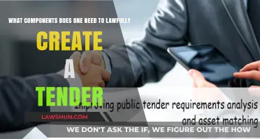 Key Components for Legally Sound Tenders