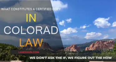 Understanding Certified Copies in Colorado Law