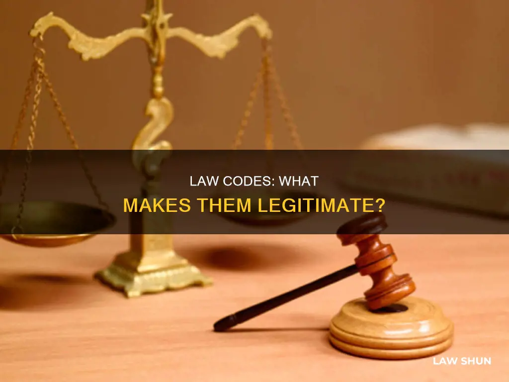 what constitutes a law code