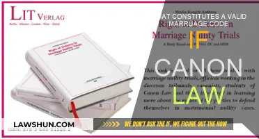 Understanding the Validity of Marriage in Canon Law