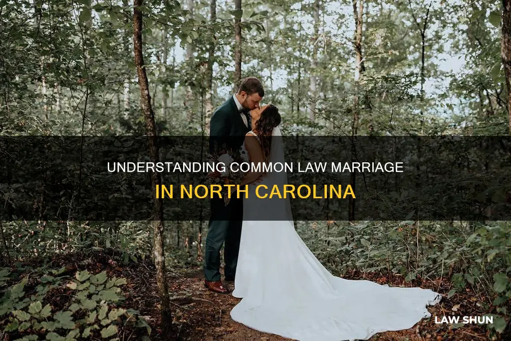 what constitutes common law marriage in north carolina