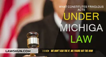 Understanding Frivolous Acts: Michigan Law Explained