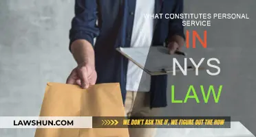 Personal Service in NYS Law: What Counts?