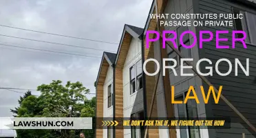 Understanding Public Passage on Private Property in Oregon Law