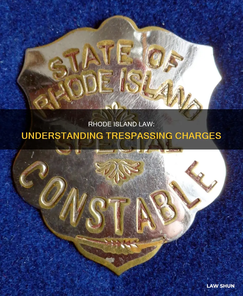what constitutes trespassing under rhode island law