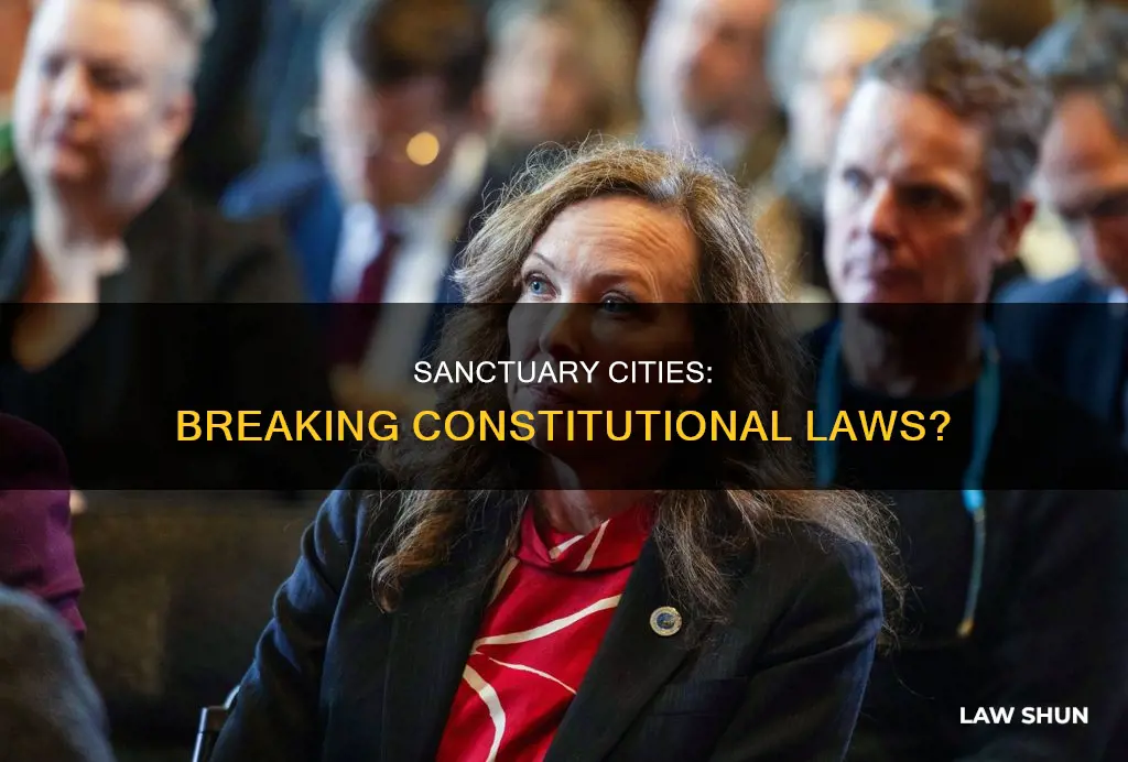 what constitutional laws is broken by sancuary cityies
