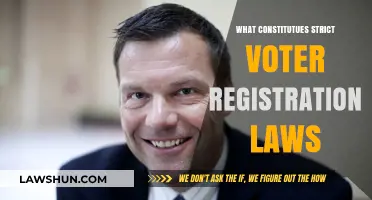 Understanding Strict Voter Registration Laws: Requirements, Impact, and Controversies