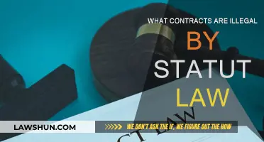 Unlawful Contracts: Statutory Law and Illegality