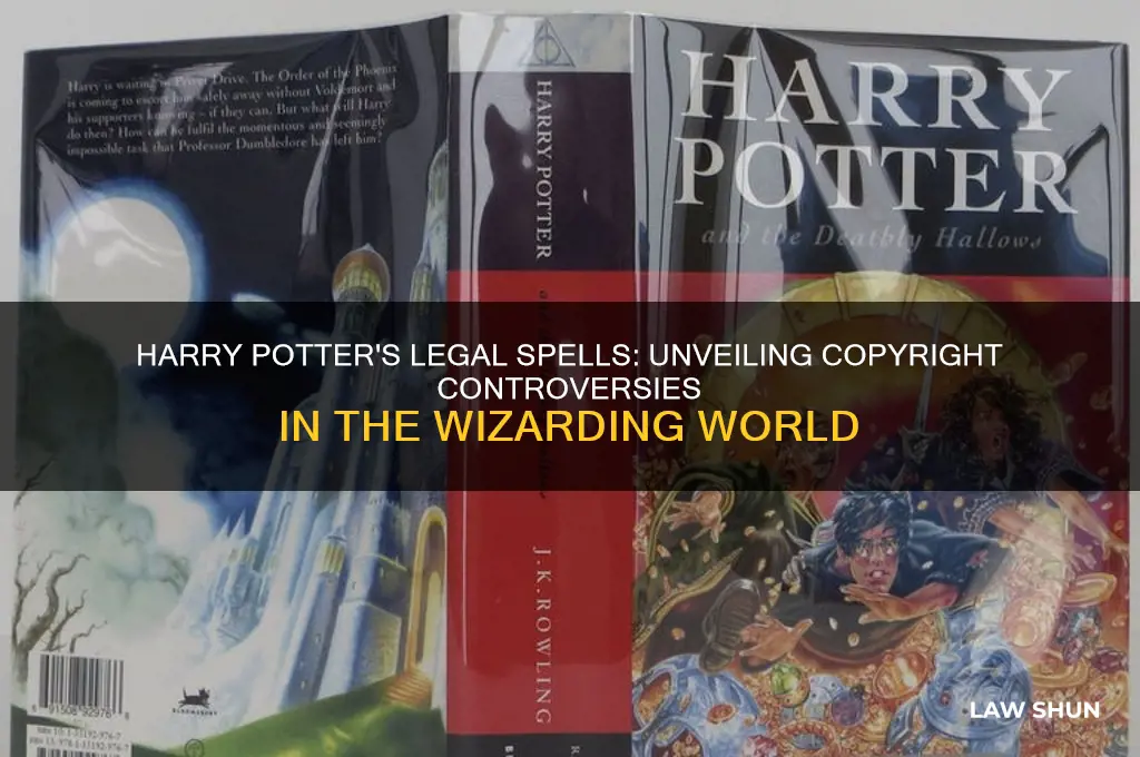 what copyright laws has harry potter broken