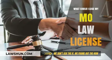 Misconduct: Losing Your Missouri Law License