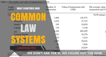 Countries Adopting Common Law Systems: A Global Overview