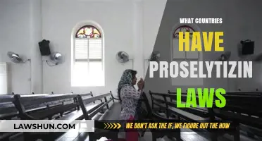 Global Proselytization Laws: Exploring Nations' Restrictions on Religious Conversion