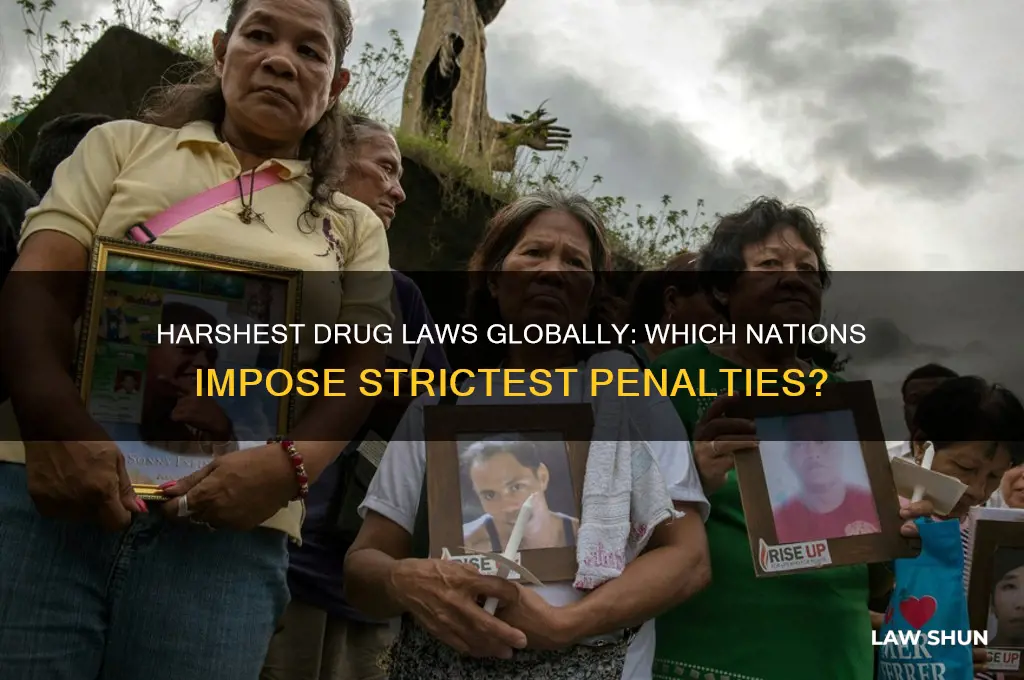 what countries have the harshest drug laws