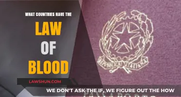 Exploring Nations That Follow the Law of Blood: A Global Overview