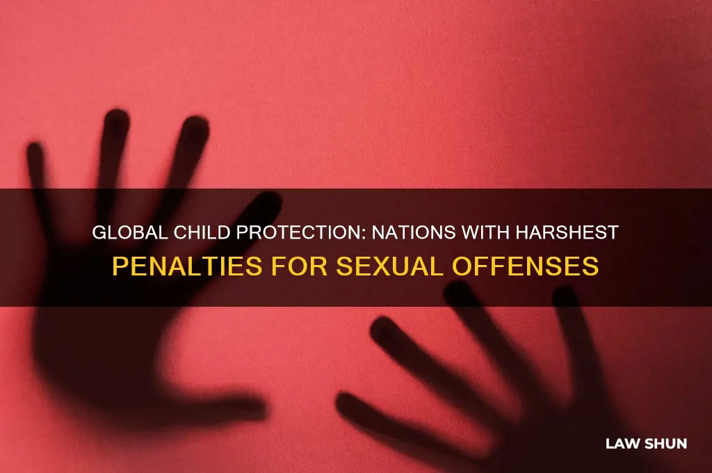 what countries have the strictest child sex laws