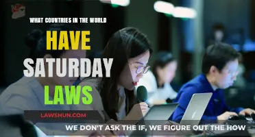 Exploring Global Saturday Laws: Which Countries Observe Weekend Restrictions?