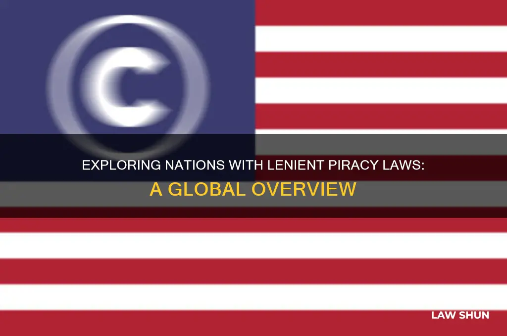 what country has losse piracy laws