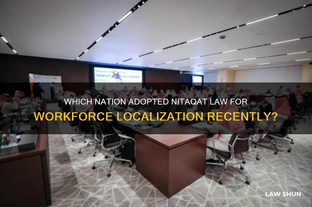 what country has recently decided to implement nitaqat law