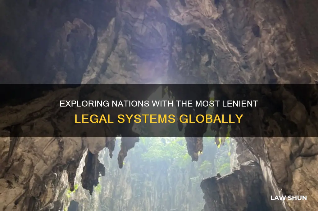 what country has the least strict laws