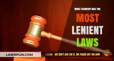 Exploring Nations with the Most Lenient Legal Systems Worldwide