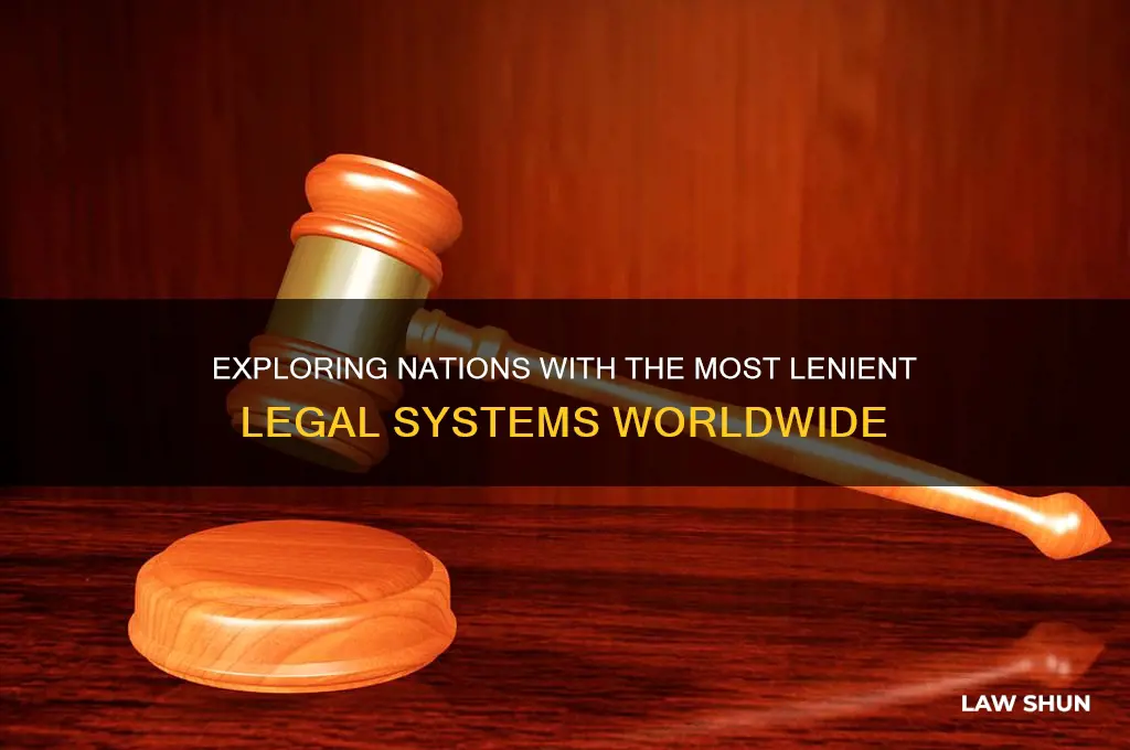 what country has the most lenient laws