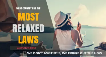 Exploring the World's Most Laid-Back Legal Systems: Which Country Tops?