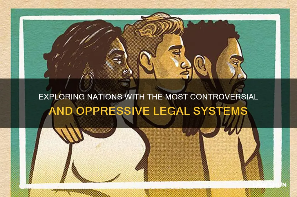 what country has the worst laws