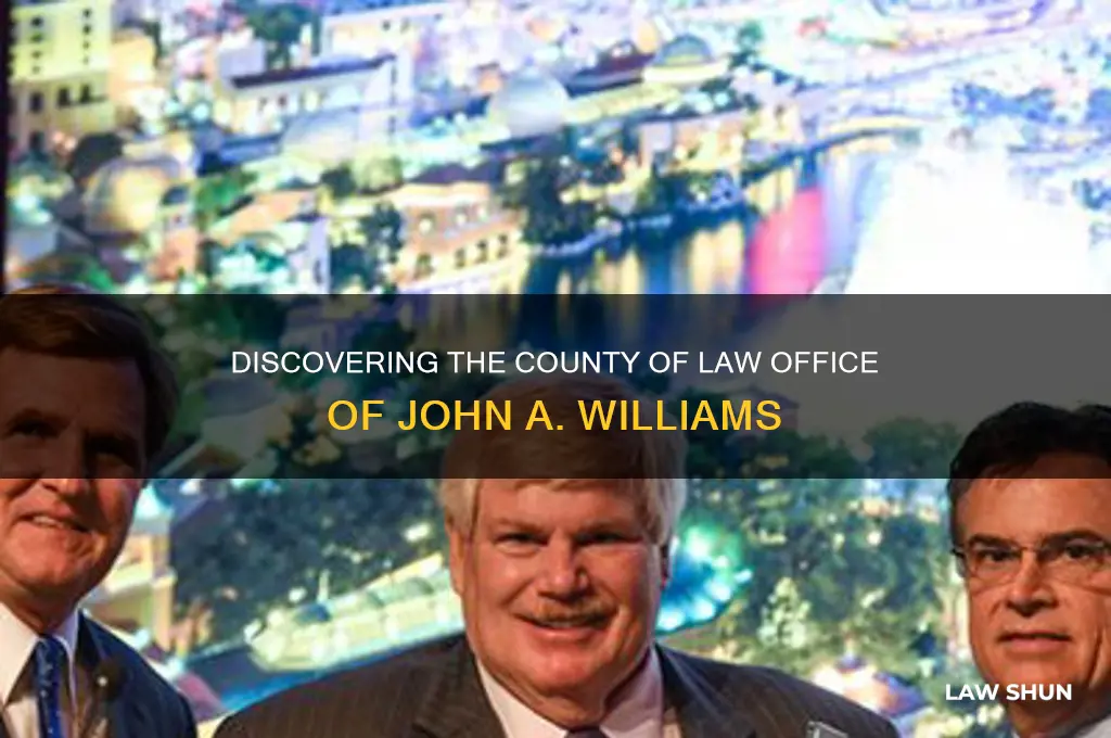 what county is law office of john a williams