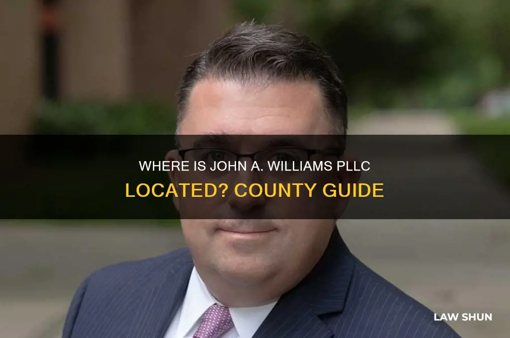what county is law offices of john a williams pllc