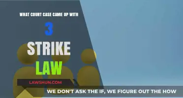 Three Strikes Law: A Court's Decision