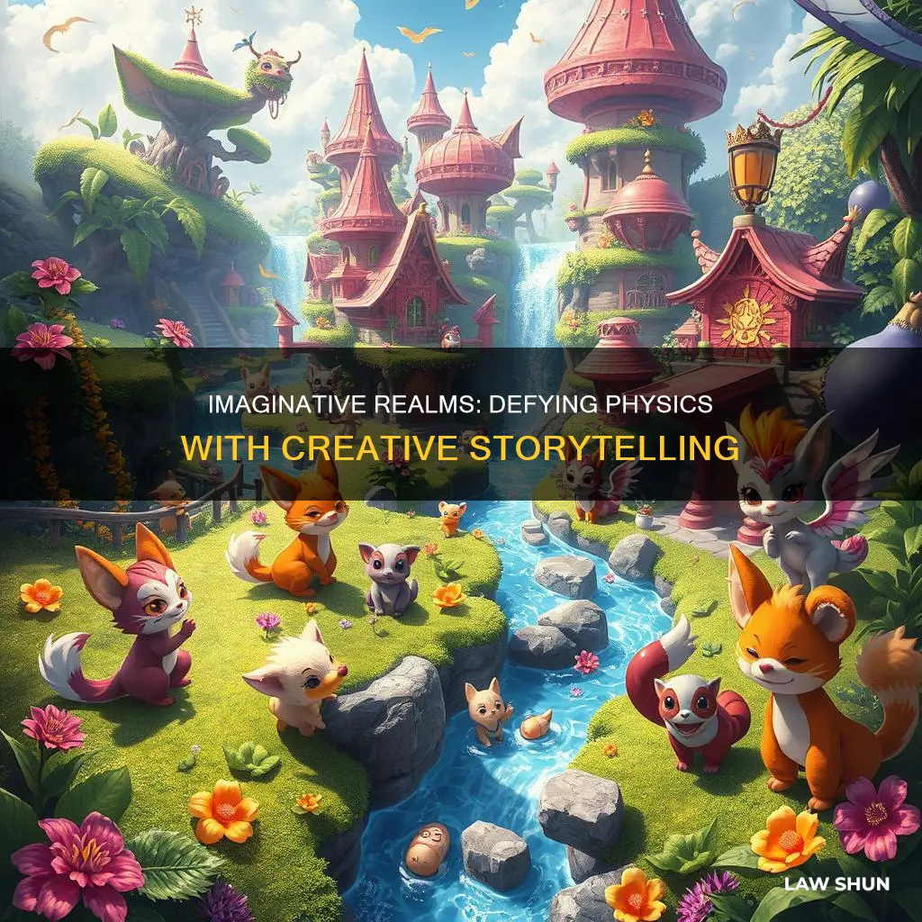 what creates imaginative worlds that defy all physical laws