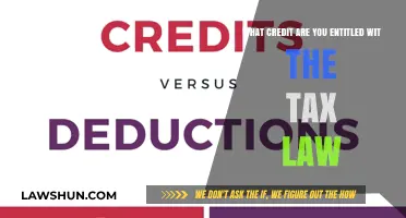 Credit Benefits: Understanding Your Tax Law Entitlements
