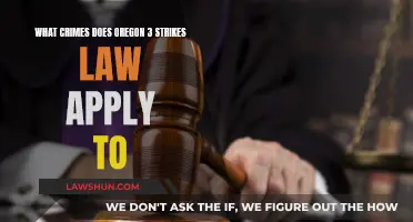 Oregon's Three Strikes Law: Which Crimes Apply?