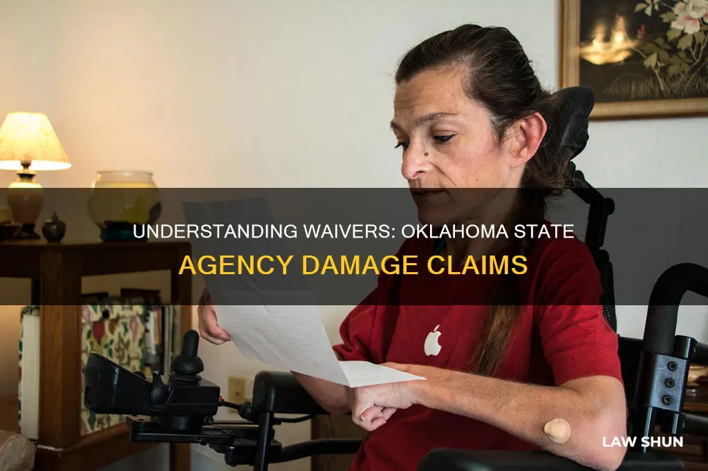 what damages can a state agency waive under oklahoma law