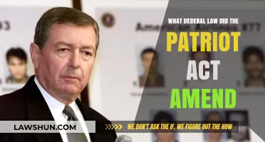 How the Patriot Act Amended Key Federal Surveillance Laws