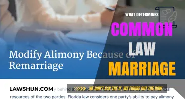 Understanding Common Law Marriage Requirements