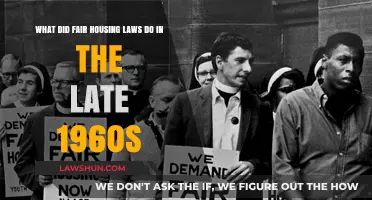 Transforming Equality: The Impact of Late 1960s Fair Housing Laws