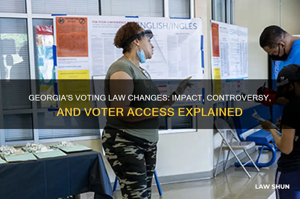 what did georgia do with voting laws