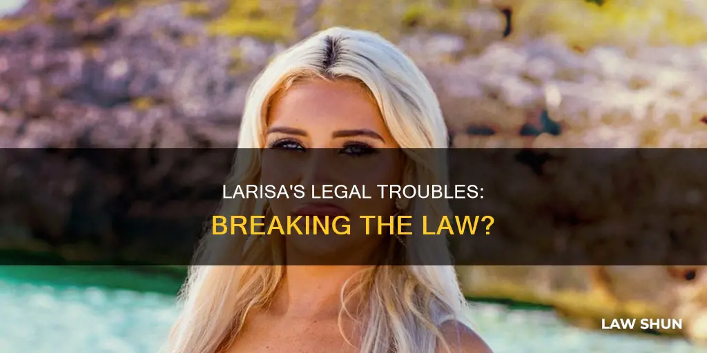 what did larisa do breaking the law