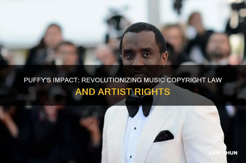 what did puffy did for music copyright law